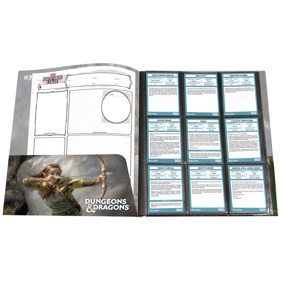 Ranger - Class Folio with Stickers for Dungeons & Dragons - E - 18599 - Ultra PRO - Ultra PRO International