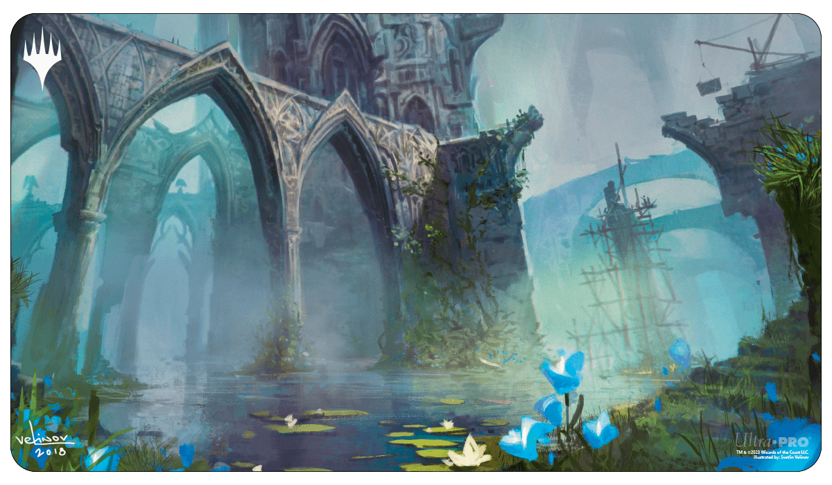 Ravnica Remastered House Dimir Watery Grave Standard Gaming Playmat for Magic: The Gathering - E - 38242 - Ultra PRO - Ultra PRO International