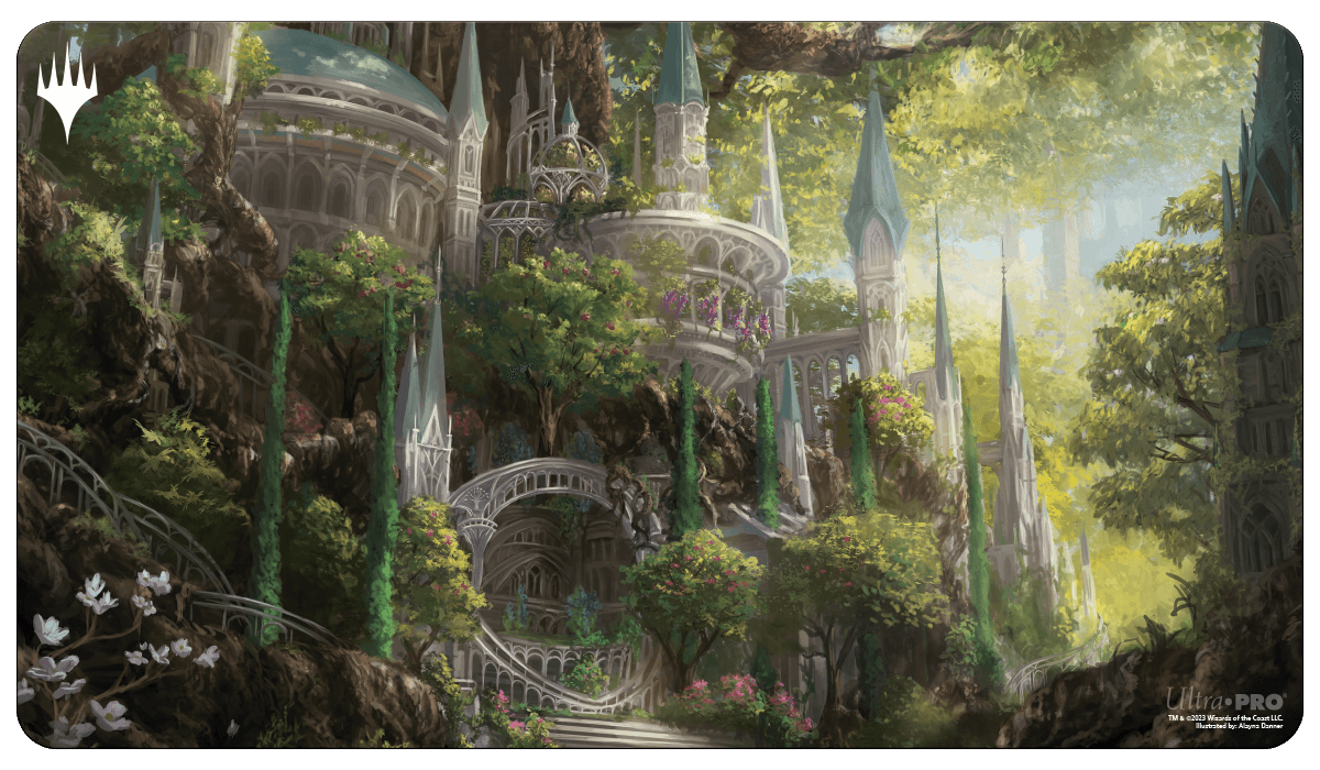 Ravnica Remastered Selesnya Conclave Temple Garden Standard Gaming Playmat for Magic: The Gathering - E - 38248 - Ultra PRO - Ultra PRO International