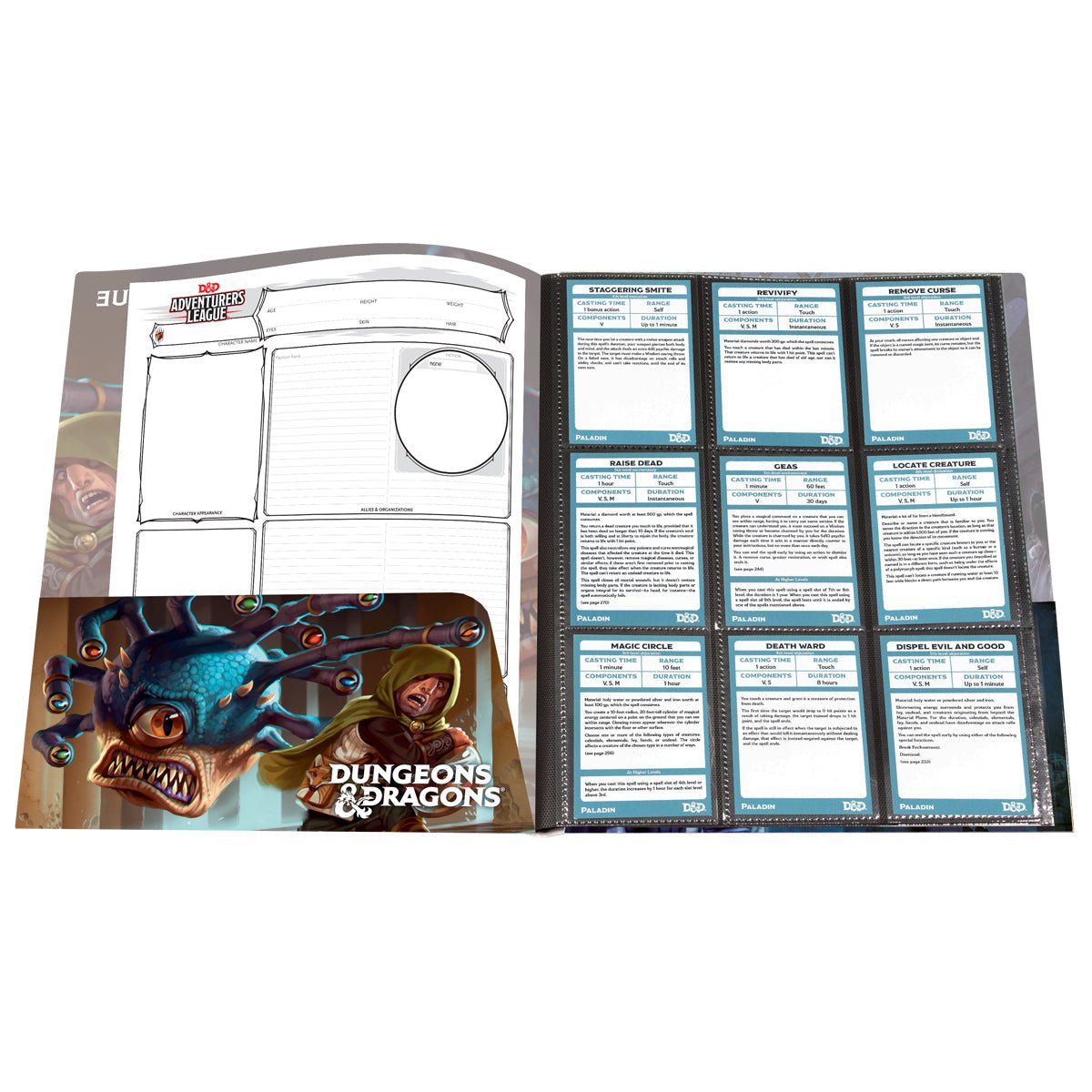 Rogue - Class Folio with Stickers for Dungeons & Dragons - E - 18600 - Ultra PRO - Ultra PRO International