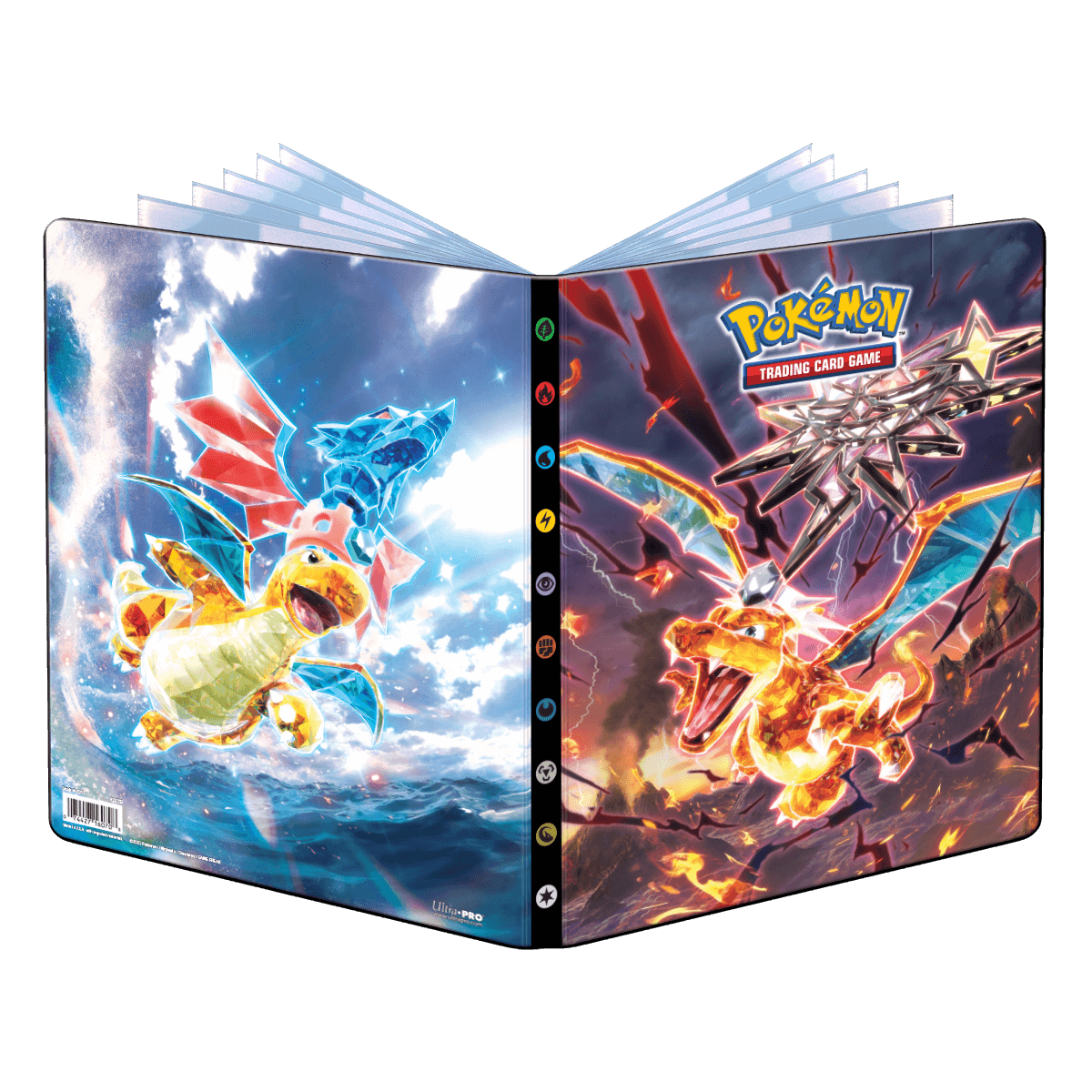 Scarlet and Violet Charizard and Dragonite 9 - Pocket Portfolio for PokÃ©mon - E - 16070 - Ultra PRO - Ultra PRO International