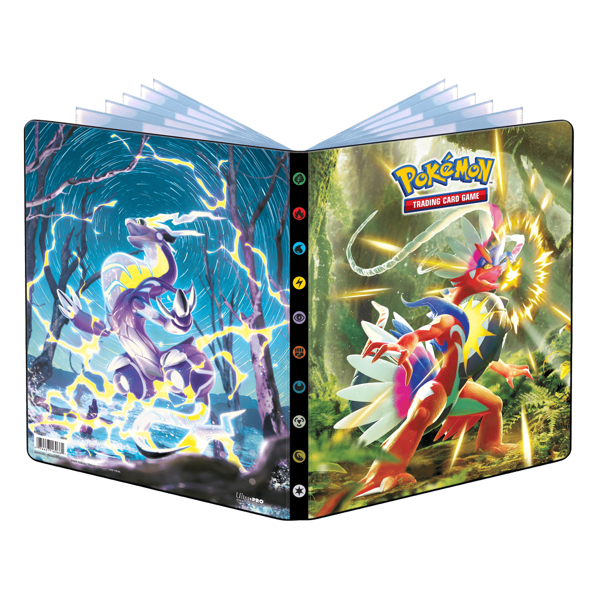 Scarlet and Violet Koraidon and Miraidon 9 - Pocket Portfolio for Pokemon - E - 16066 - Ultra PRO - Ultra PRO International