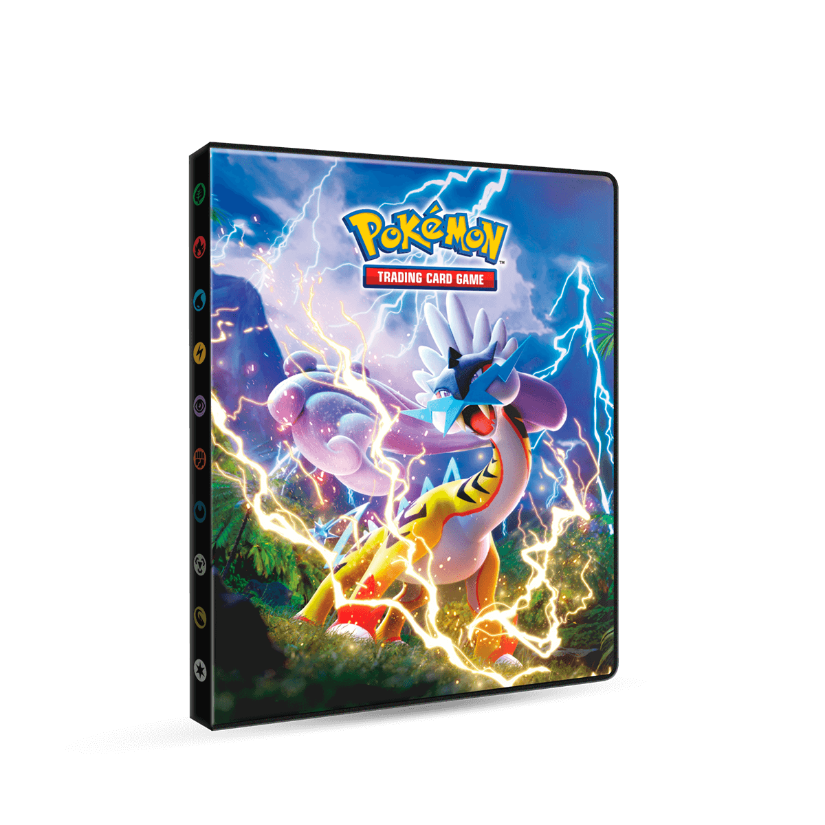 Scarlet and Violet Raging Bolt and Iron Crown 4 - Pocket Portfolio for PokÃ©mon - E - 16073 - Ultra PRO - Ultra PRO International