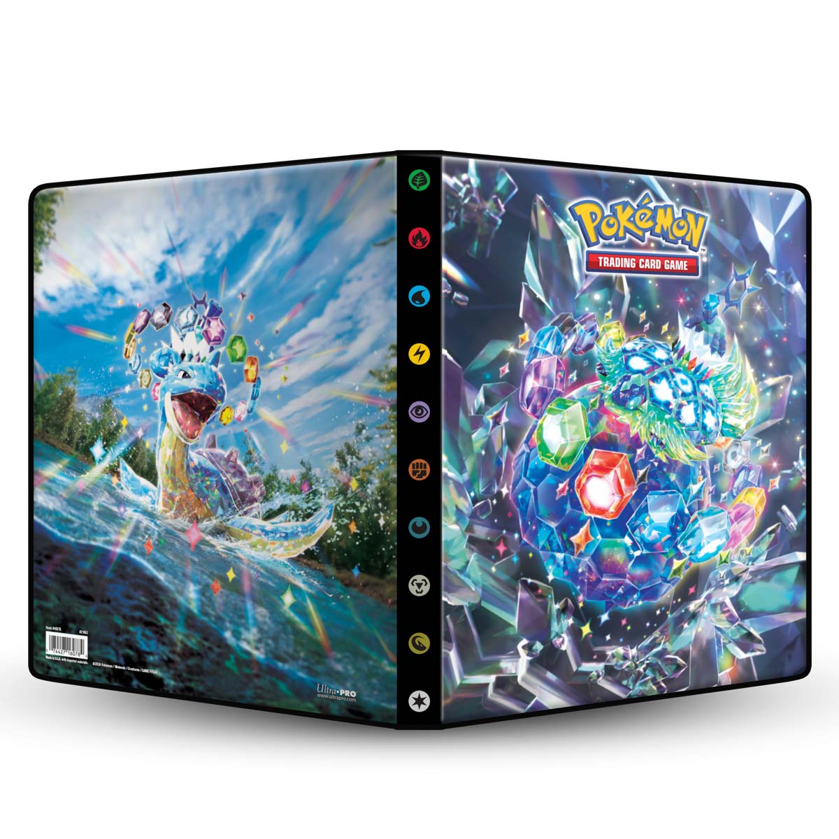 Scarlet and Violet: Stellar Crown 9 - Pocket Portfolio for PokÃ©mon - E - 16078 - Ultra PRO - Ultra PRO International