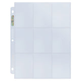 Silver Series 9 - Pocket Pages (25ct) for Standard Size Cards - E - 83645 - Ultra PRO - Ultra PRO International