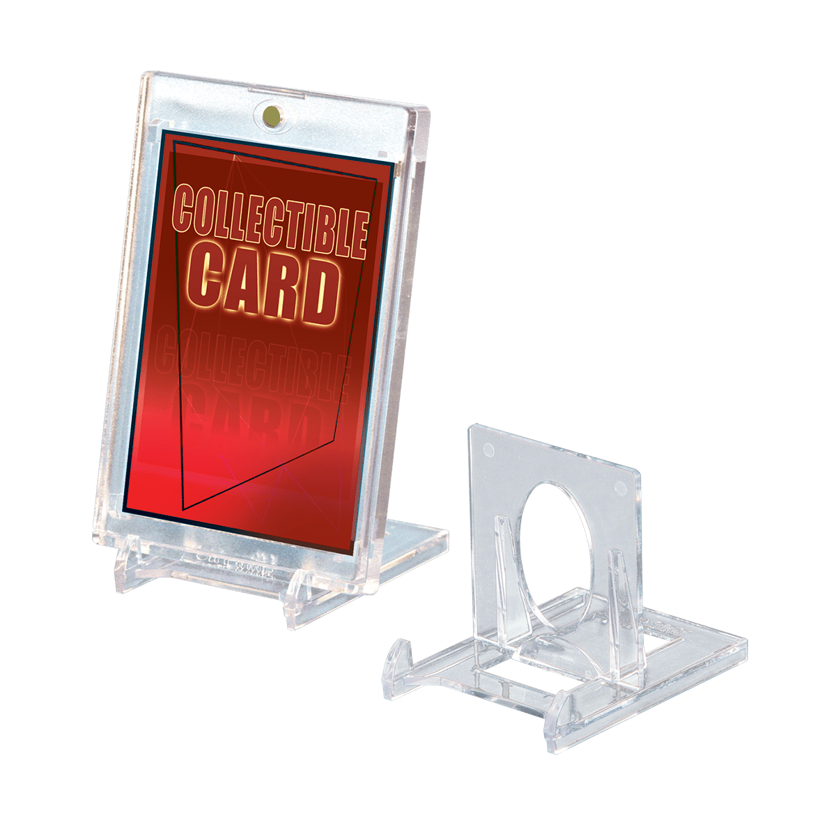 Small 2 - Piece Card Holder Stands (5ct) - E - 82022 - Ultra PRO - Ultra PRO International