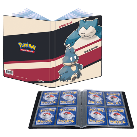 Snorlax and Munchlax 4 - Pocket Portfolio for PokÃ©mon - E - 15949 - Ultra PRO - Ultra PRO International