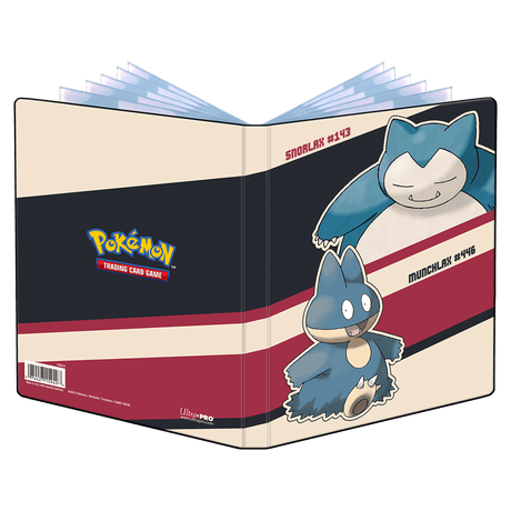 Snorlax and Munchlax 4 - Pocket Portfolio for PokÃ©mon - E - 15949 - Ultra PRO - Ultra PRO International