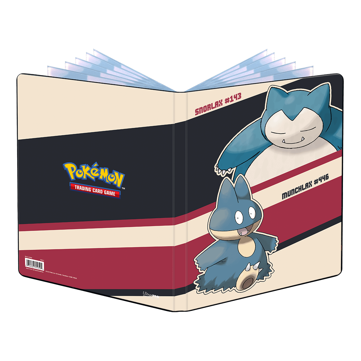 Snorlax and Munchlax 9 - Pocket Portfolio for PokÃ©mon - E - 15950 - Ultra PRO - Ultra PRO International