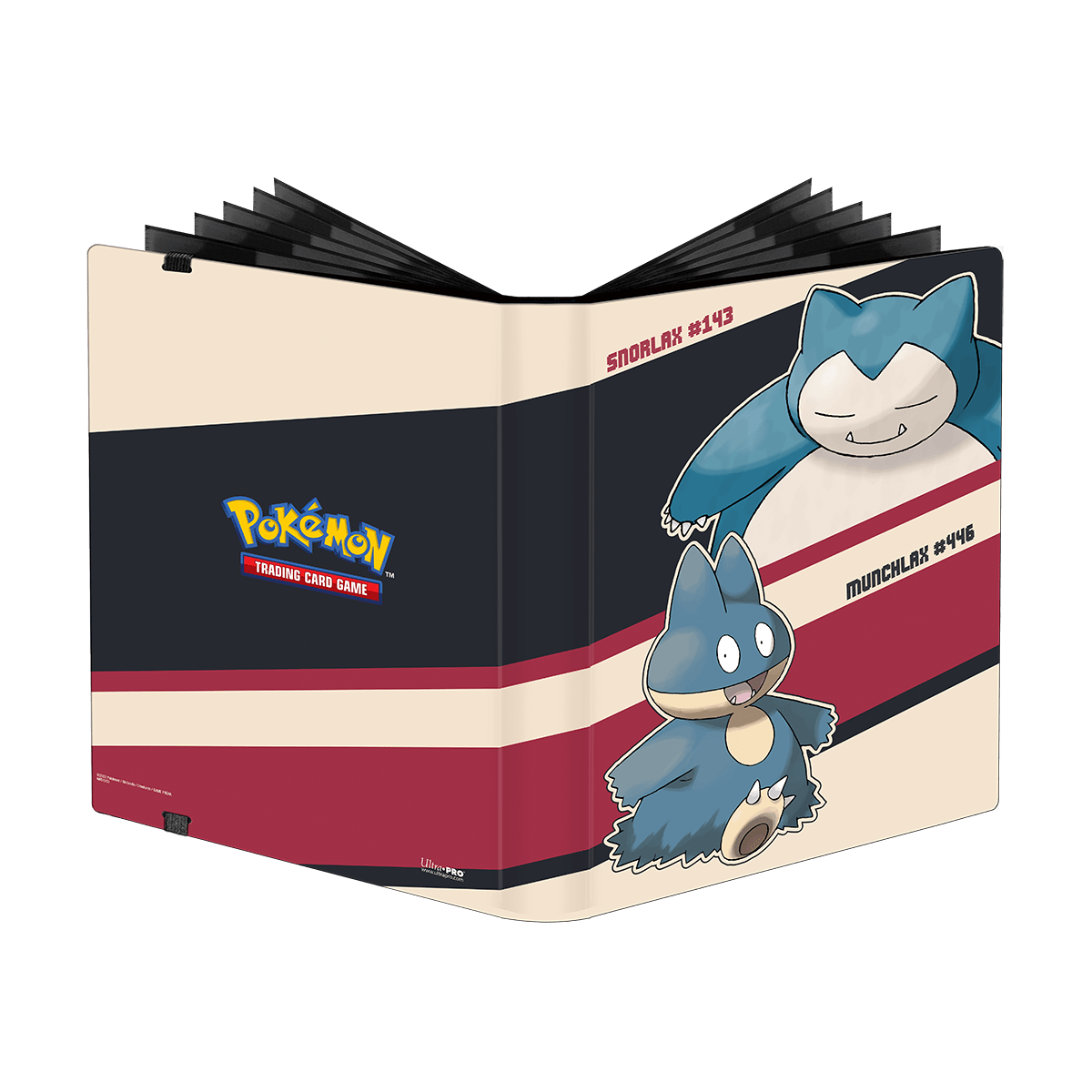 Snorlax and Munchlax 9 - Pocket PRO - Binder for PokÃ©mon - E - 15954 - Ultra PRO - Ultra PRO International