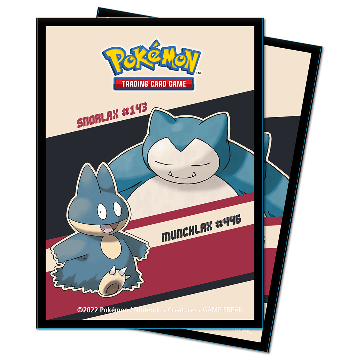 Snorlax and Munchlax Standard Deck Protector Sleeves (65ct) for PokÃ©mon - E - 15952 - Ultra PRO - Ultra PRO International