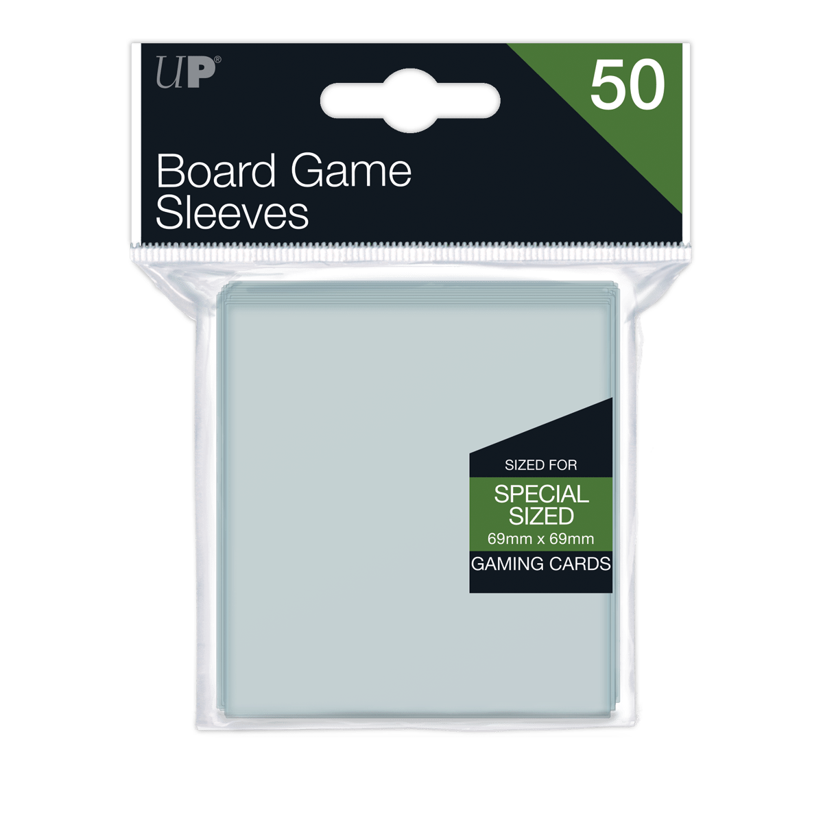 Special Sized Board Game Sleeves (50ct) for 69mm x 69mm Cards - E - 82659 - Ultra PRO - Ultra PRO International