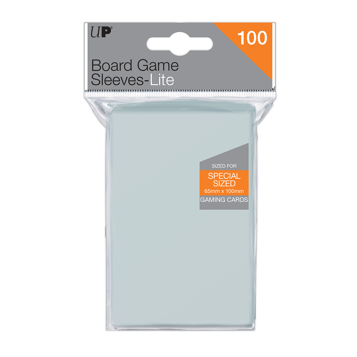 Special Sized Lite Board Game Sleeves (100ct) for 65mm x 100mm Cards - E - 85945 - Ultra PRO - Ultra PRO International