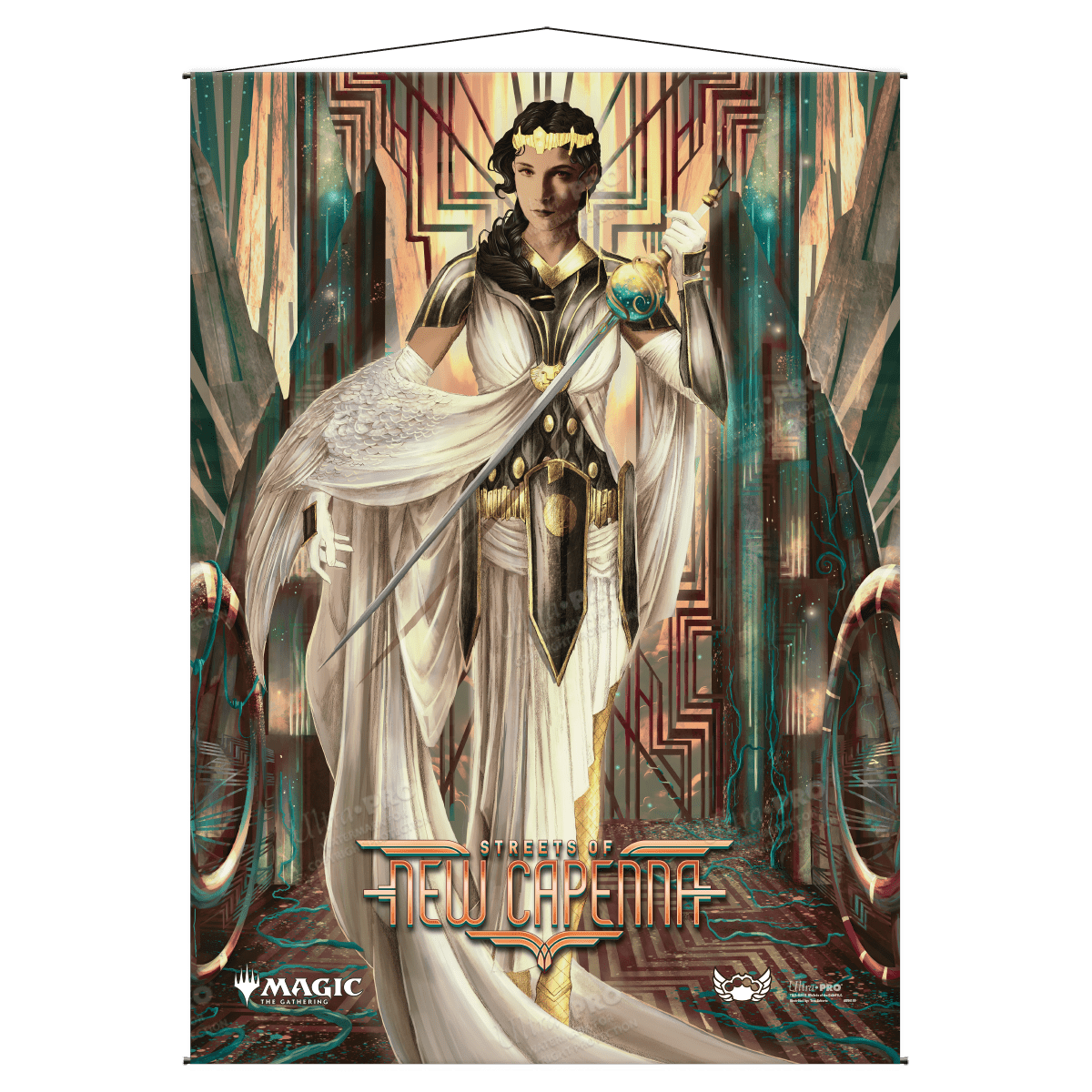 Streets of New Capenna Elspeth Resplendent Wall Scroll for Magic: The Gathering - E - 19356 - Ultra PRO - Ultra PRO International