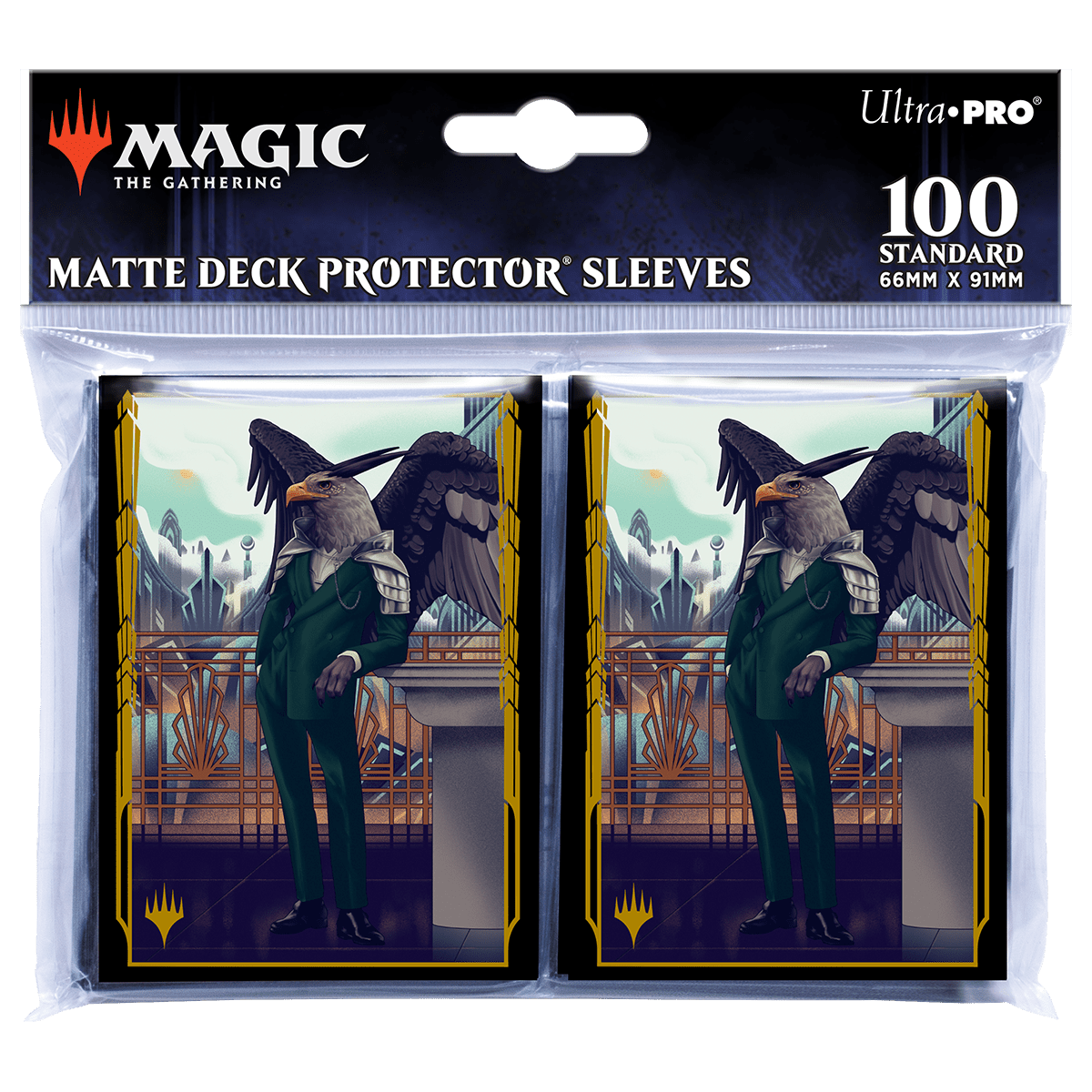 Streets of New Capenna Falco Spara, Pactweaver Standard Protector Sleeves (100ct) for Magic: The Gathering - E - 19348 - Ultra PRO - Ultra PRO International