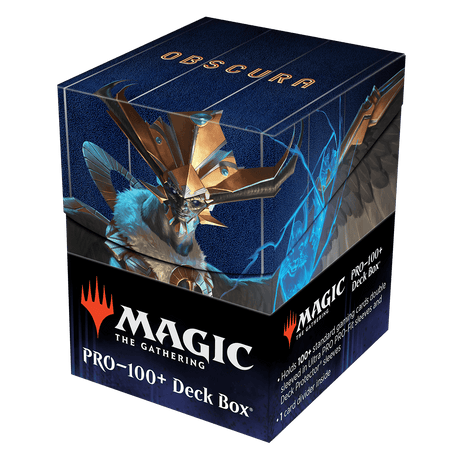 Streets of New Capenna Raffine and their Obscura Crime Family 100+ Deck Box for Magic: The Gathering - E - 19334 - Ultra PRO - Ultra PRO International