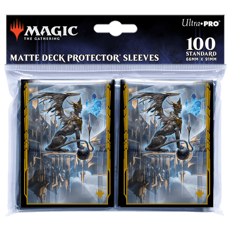 Streets of New Capenna Raffine, Scheming Seer Standard Deck Protector Sleeves (100ct) for Magic: The Gathering - E - 19344 - Ultra PRO - Ultra PRO International