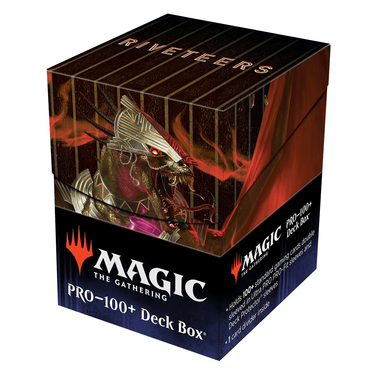 Streets of New Capenna Ziatora and their Riveteers Crime Family 100+ Deck Box for Magic: The Gathering - E - 19336 - Ultra PRO - Ultra PRO International