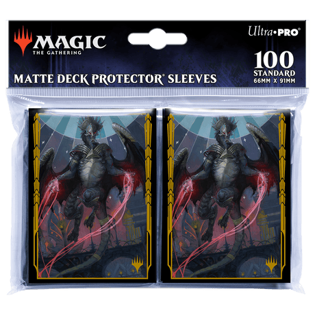 Streets of New Capenna Ziatora, the Incinerator Standard Deck Protector Sleeves (100ct) for Magic: The Gathering - E - 19346 - Ultra PRO - Ultra PRO International