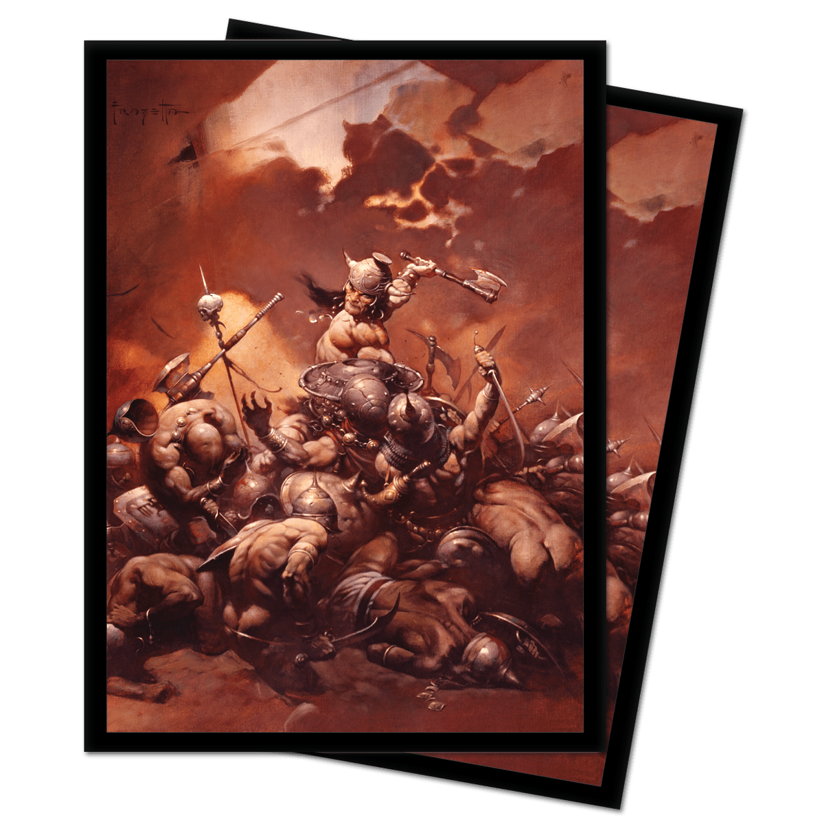 The Destroyer Standard Deck Protector Sleeves (100ct) by Frank Frazetta - E - 15343 - Ultra PRO - Ultra PRO International