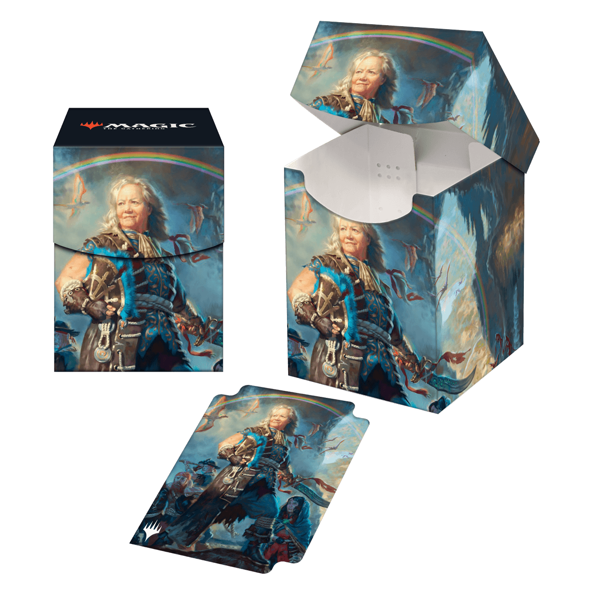 The Lost Caverns of Ixalan Admiral Brass, Unsinkable 100+ Deck BoxÂ® for Magic: The Gathering - E - 38164 - Ultra PRO - Ultra PRO International