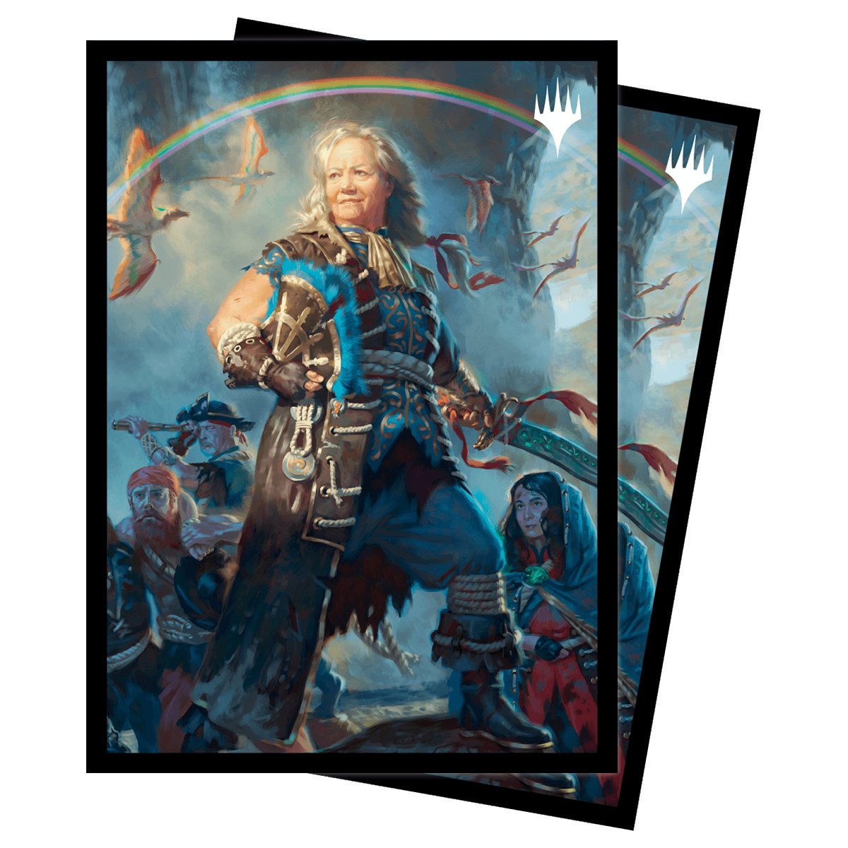 The Lost Caverns of Ixalan Admiral Brass, Unsinkable Standard Deck Protector Sleeves (100ct) for Magic: The Gathering - E - 38156 - Ultra PRO - Ultra PRO International