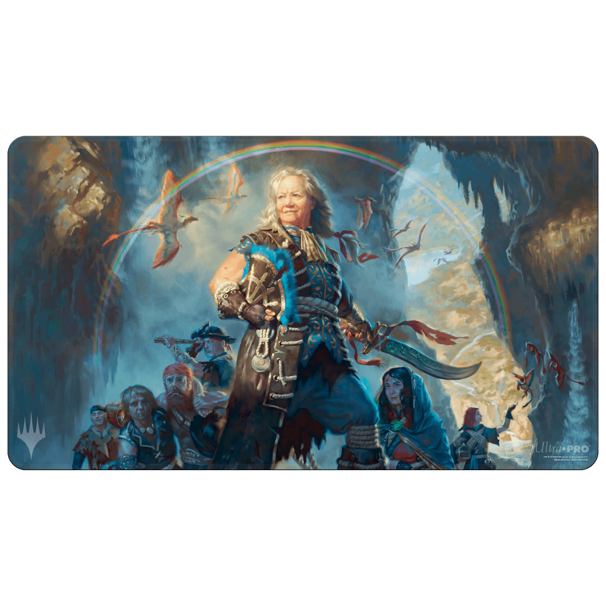 The Lost Caverns of Ixalan Admiral Brass, Unsinkable Standard Gaming Playmat for Magic: The Gathering - E - 38090 - Ultra PRO - Ultra PRO International