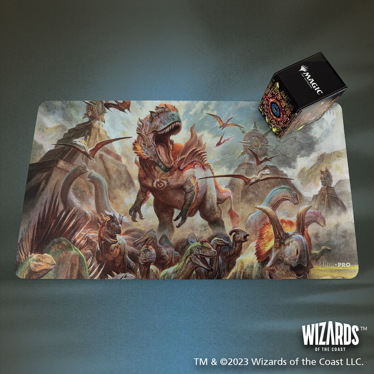 The Lost Caverns of Ixalan Gishath, Sunâ€™s Avatar Standard Gaming Playmat for Magic: The Gathering - E - 38102 - Ultra PRO - Ultra PRO International