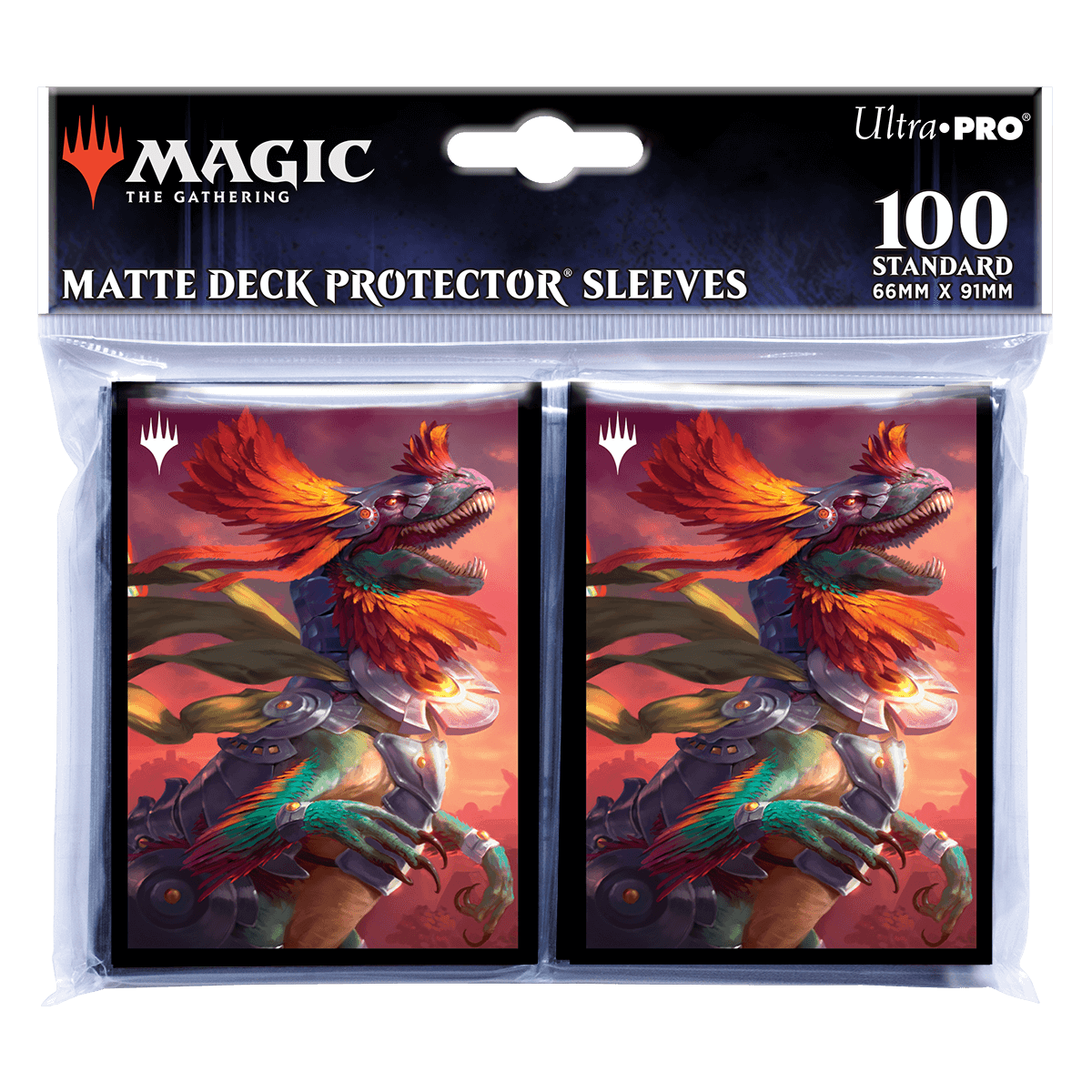 The Lost Caverns of Ixalan Pantlaza, Sun - Favored Standard Deck Protector Sleeves (100ct) for Magic: The Gathering - E - 38159 - Ultra PRO - Ultra PRO International