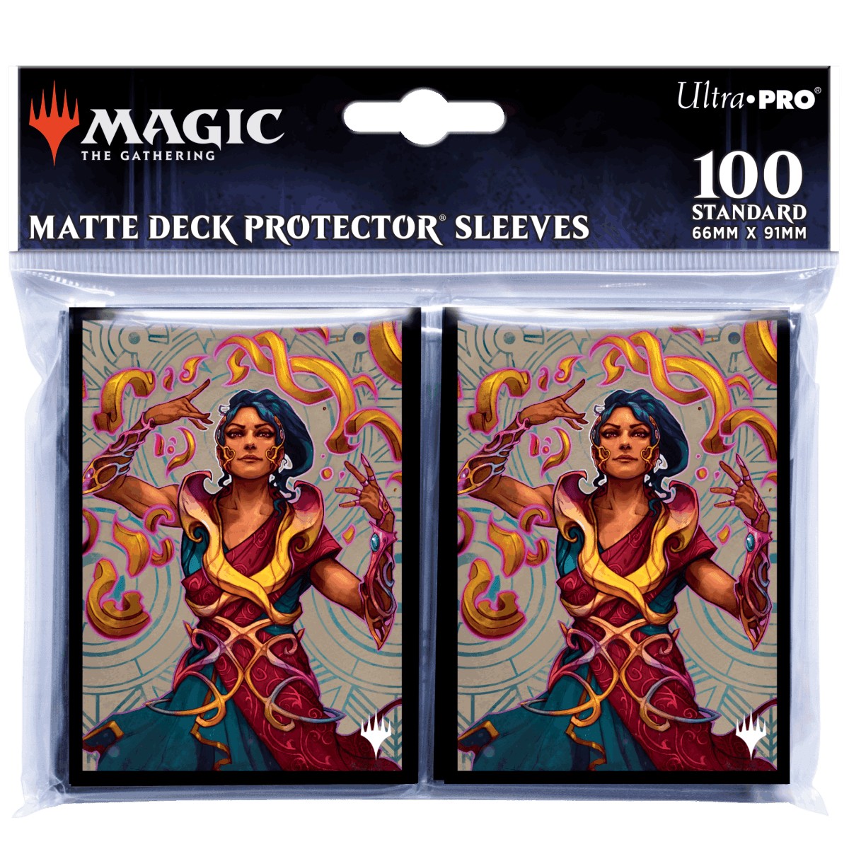 The Lost Caverns of Ixalan Saheeli, the Sunâ€™s Brilliance Standard Deck Protector Sleeves (100ct) for Magic: The Gathering - E - 38161 - Ultra PRO - Ultra PRO International