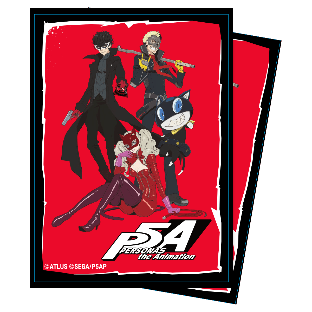 The Phantom Thieves Standard Deck Protector Sleeves (65ct) for Persona 5: The Animation - E - 85875 - Ultra PRO - Ultra PRO International