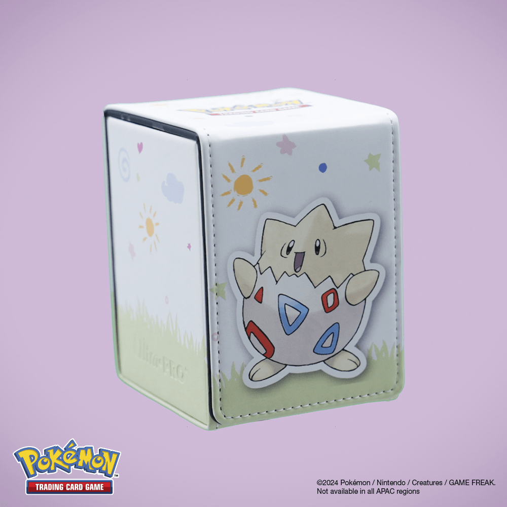 Togepi Alcove Flip Deck Box for Pokémon - E - 16475 - Ultra PRO International - Ultra PRO International