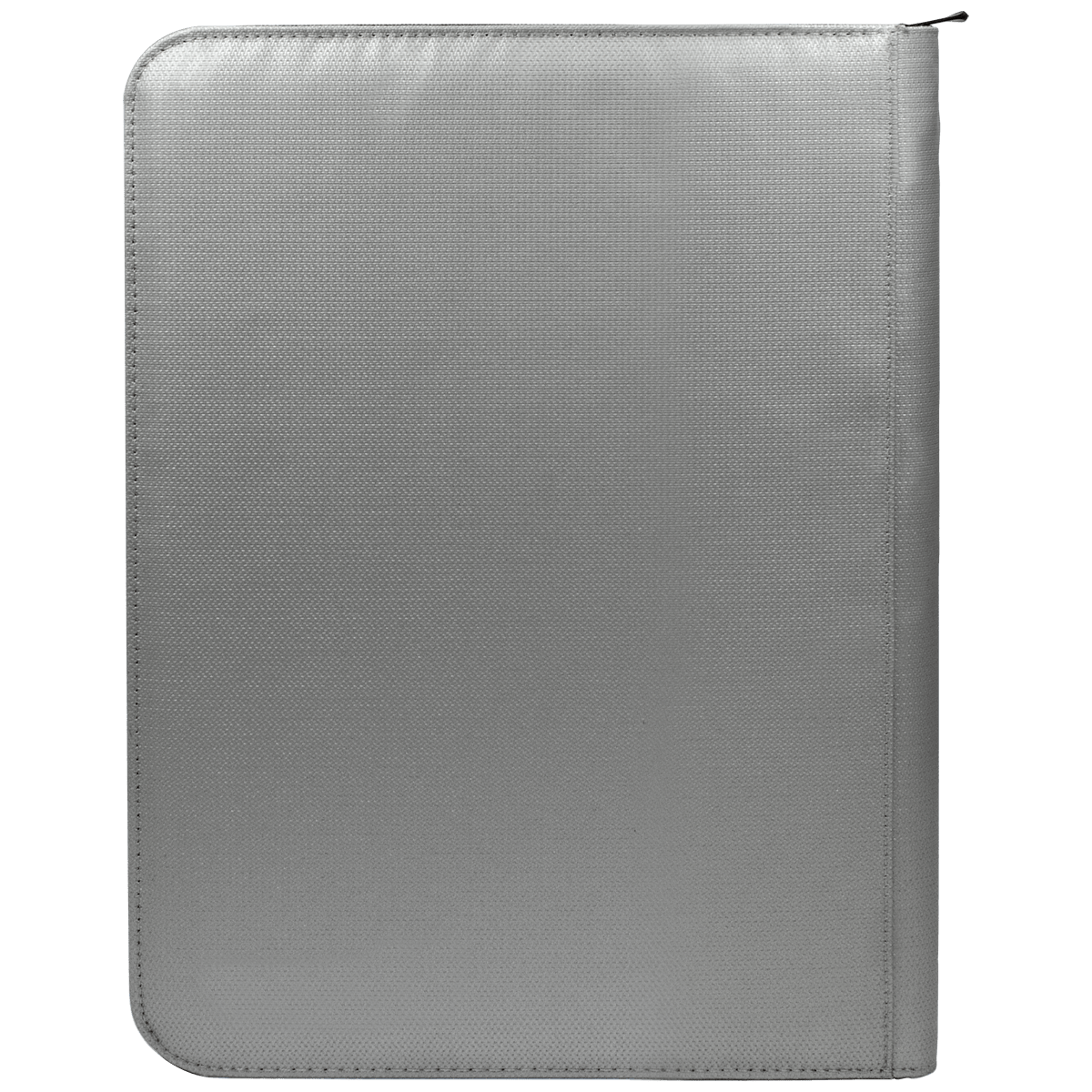 Ultra PRO 9 - Pocket Zippered PRO - Binder: Silver Made With Fire Resistant Materials - E - 15945 - Ultra PRO - Ultra PRO International