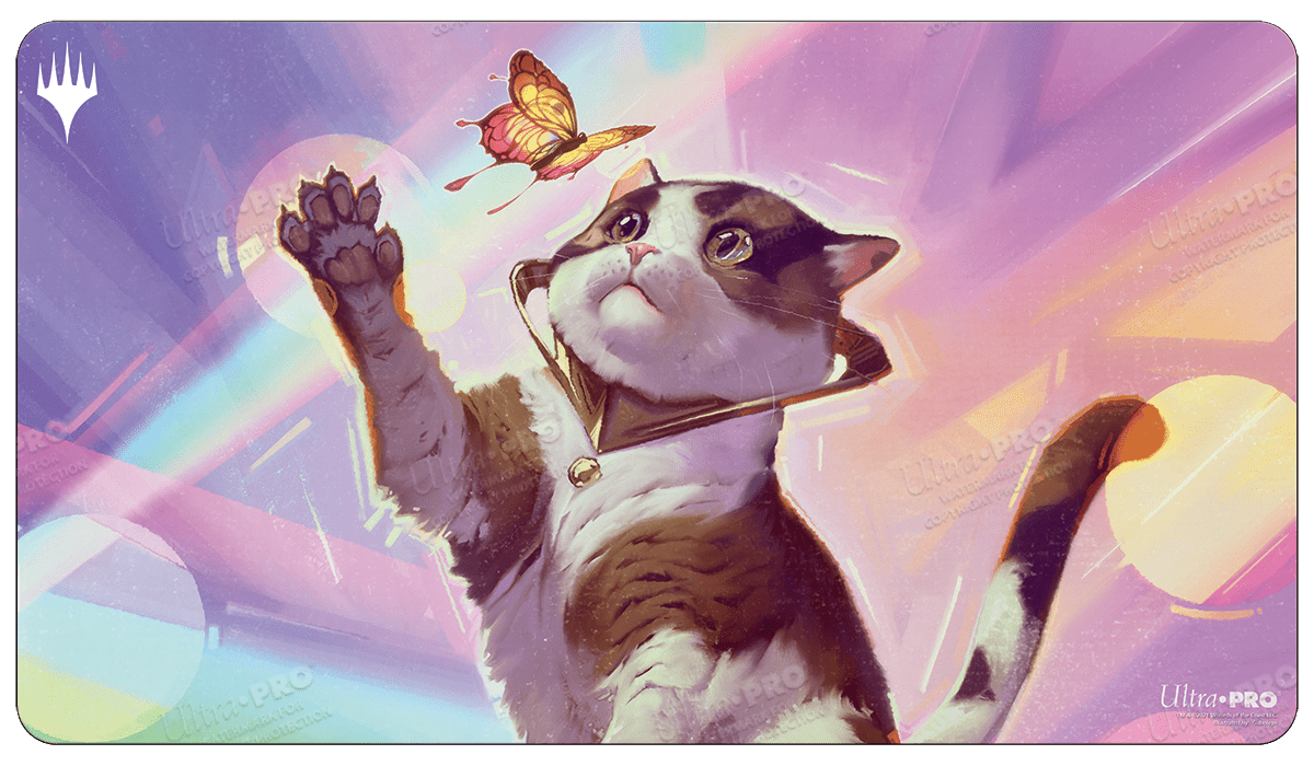 Unfinity Cat Token Standard Gaming Playmat for Magic: The Gathering - E - 19311 - Ultra PRO - Ultra PRO International