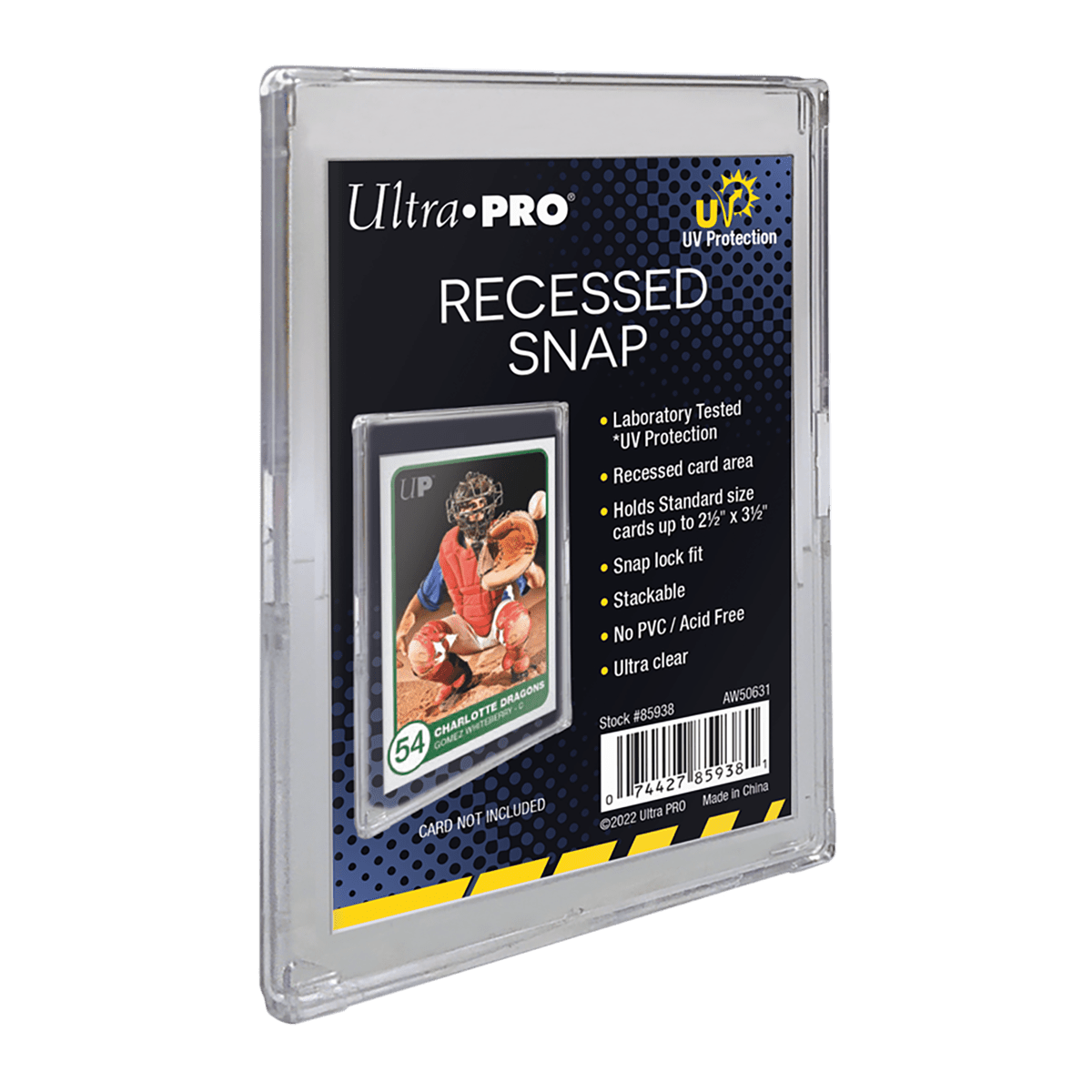 UV Recessed Snap Card Holder - E - 85938 - Ultra PRO - Ultra PRO International