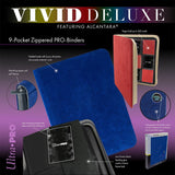 Vivid Deluxe 9 - Pocket Zippered PRO - Binder - E - 15934 - Ultra PRO - Ultra PRO International