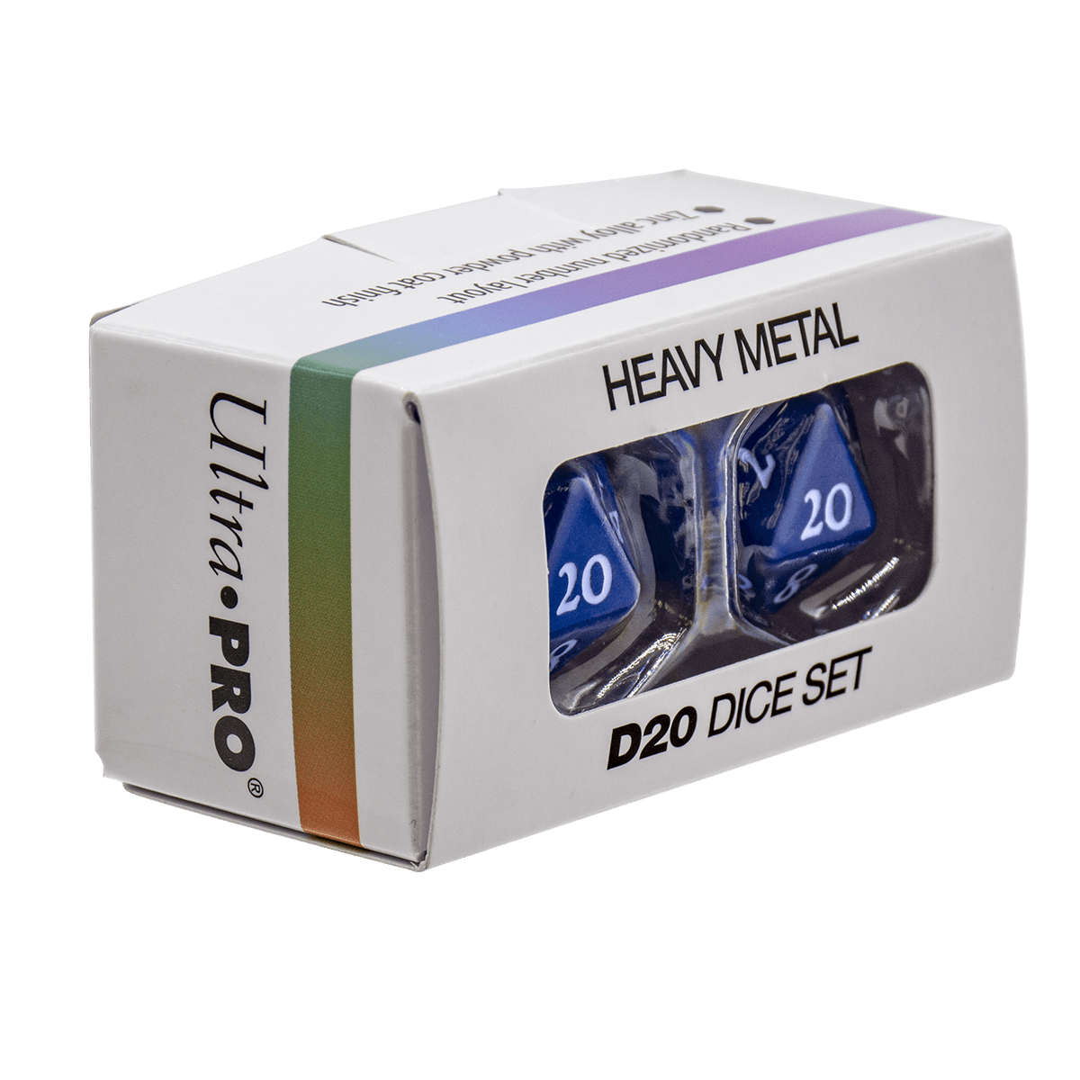 Vivid Heavy Metal Dice - E - 15936 - Ultra PRO - Ultra PRO International