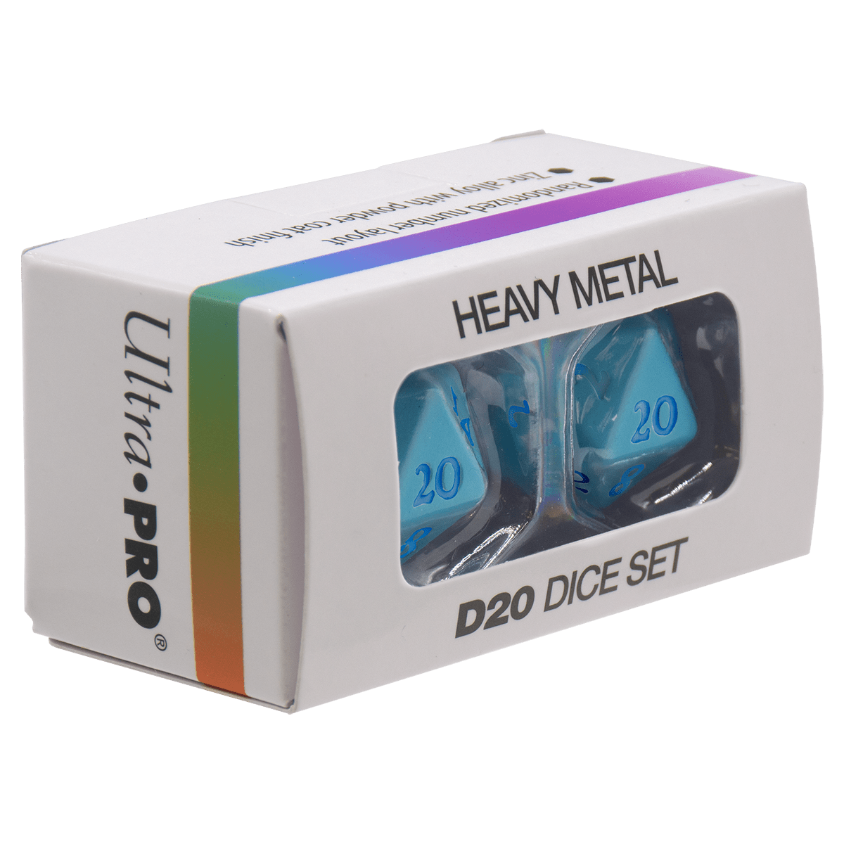 Vivid Heavy Metal Dice - E - 15940 - Ultra PRO - Ultra PRO International