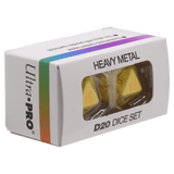 Vivid Heavy Metal Dice - E - 15941 - Ultra PRO - Ultra PRO International