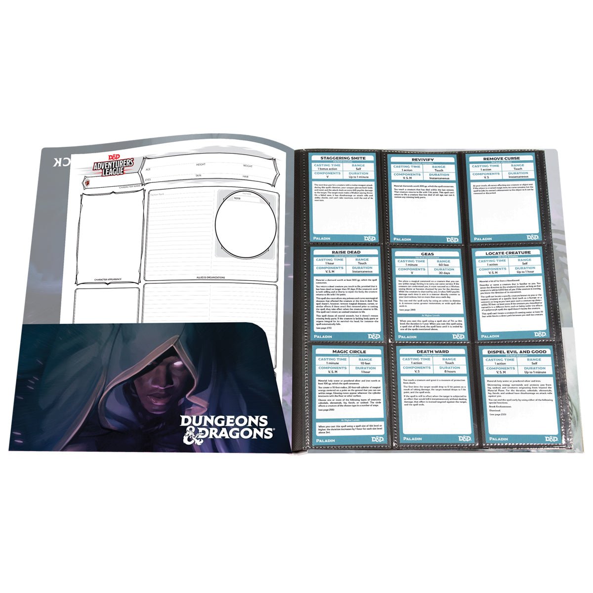 Warlock - Class Folio with Stickers for Dungeons & Dragons - E - 18602 - Ultra PRO - Ultra PRO International