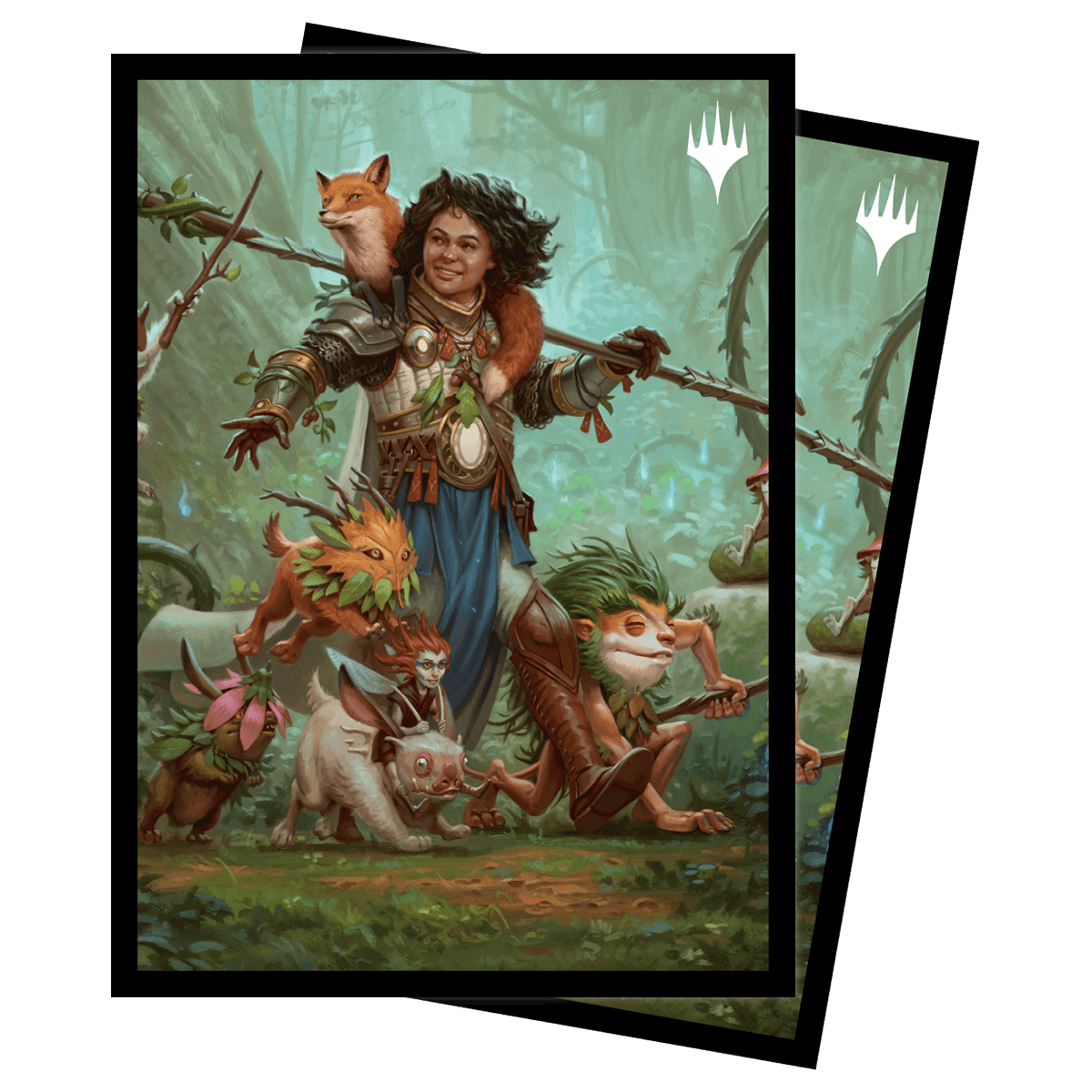 Wilds of Eldraine Ellivere of the Wild Court Standard Deck Protector Sleeves (100ct) for Magic: The Gathering - E - 38021 - Ultra PRO - Ultra PRO International