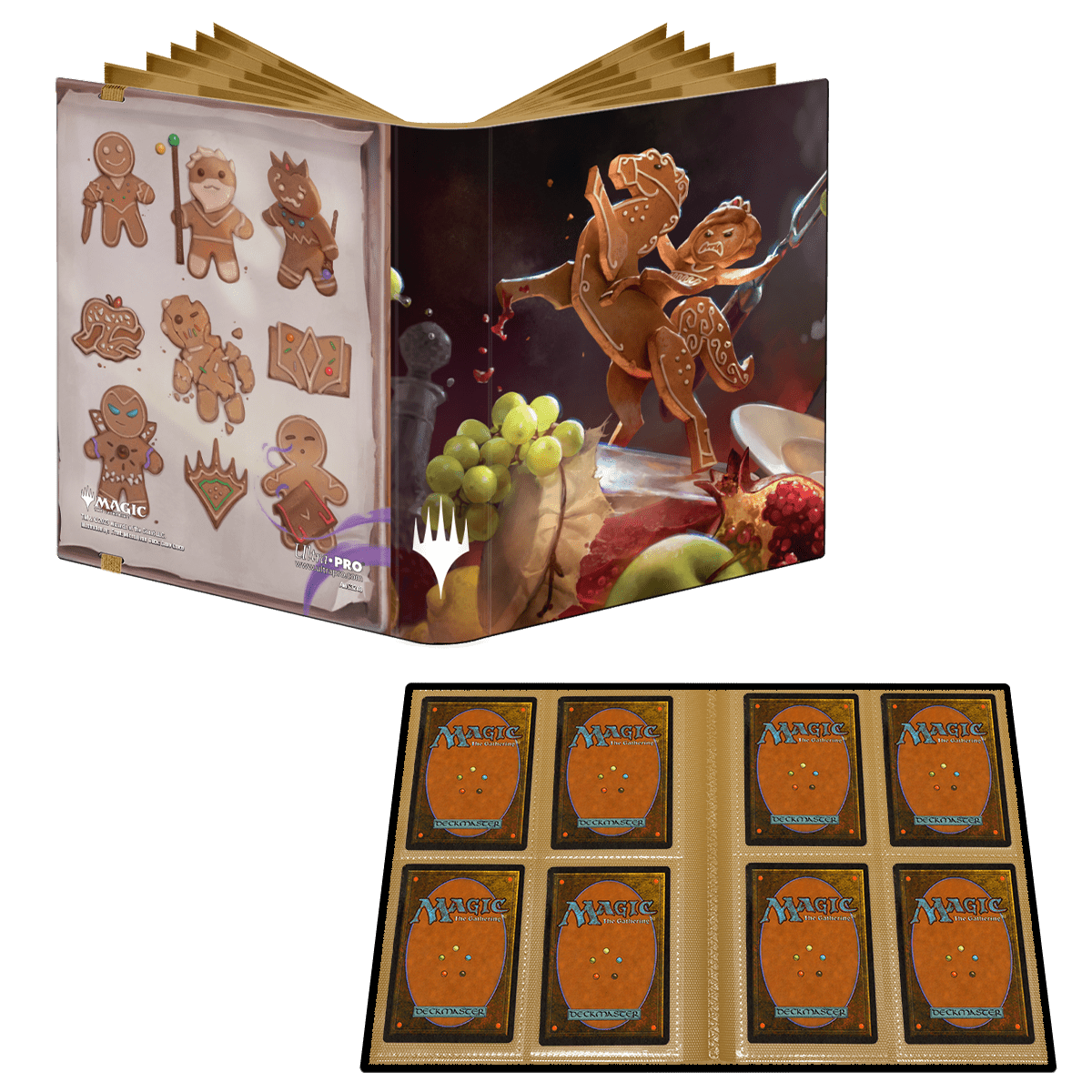 Wilds of Eldraine Syr Ginger, the Meal Ender Cookie Tray 4 - Pocket PRO - Binder for Magic: The Gathering - E - 38036 - Ultra PRO - Ultra PRO International