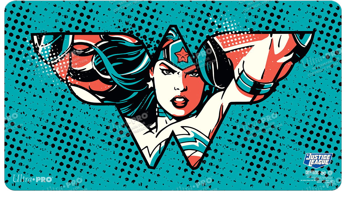 Wonder Woman Standard Gaming Playmat for Justice League - E - 85663 - Ultra PRO - Ultra PRO International