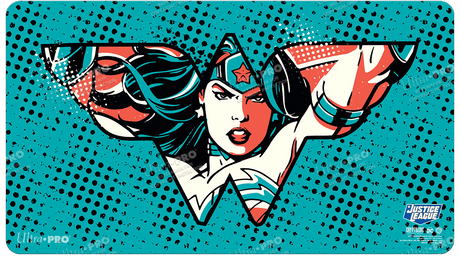 Wonder Woman Standard Gaming Playmat for Justice League - E - 85663 - Ultra PRO - Ultra PRO International