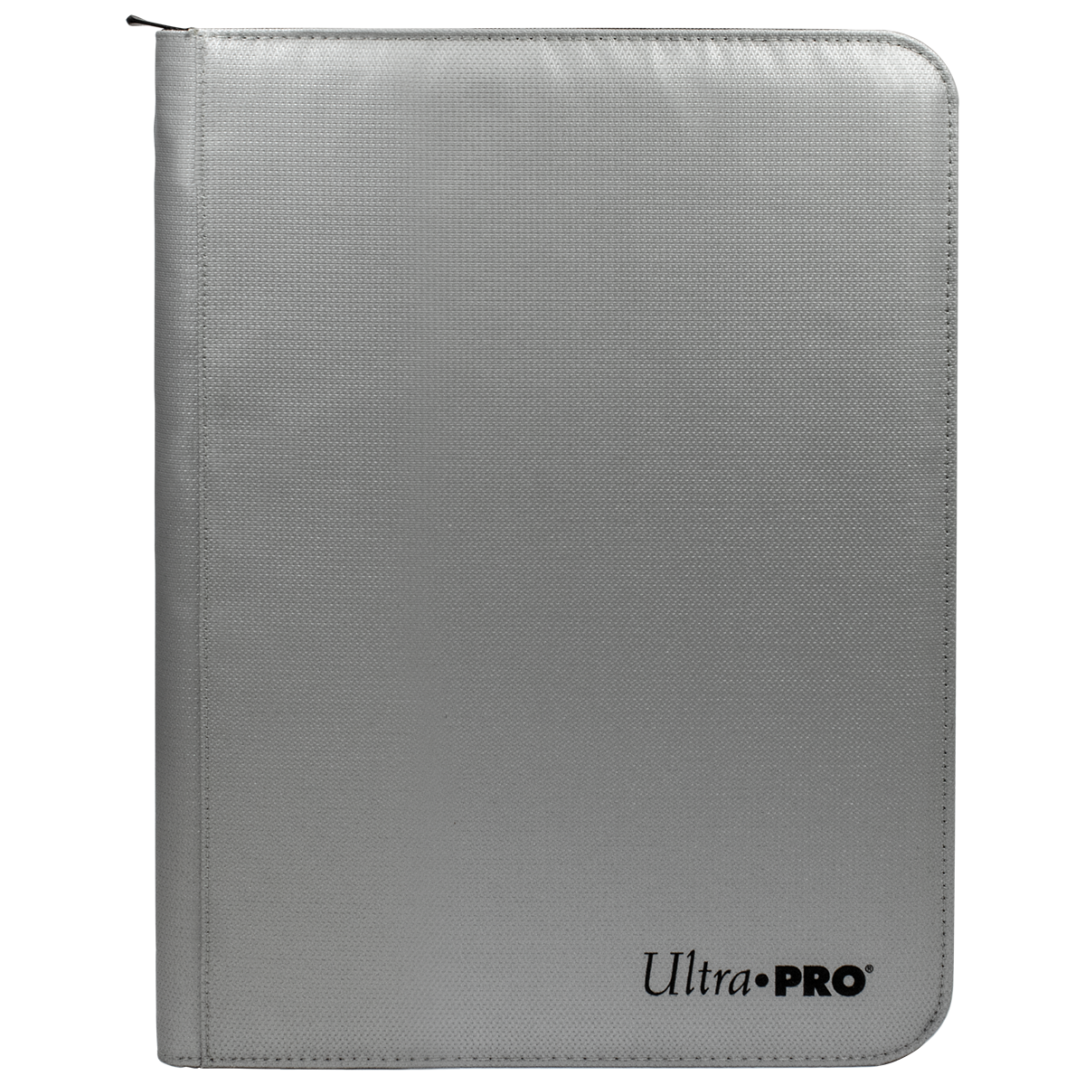 Ultra PRO 9-Pocket Zippered PRO-Binder: Silver Made With Fire