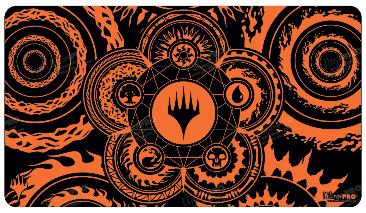 Mana 7 Color Wheel Standard Gaming Playmat pour Magic : The Gathering