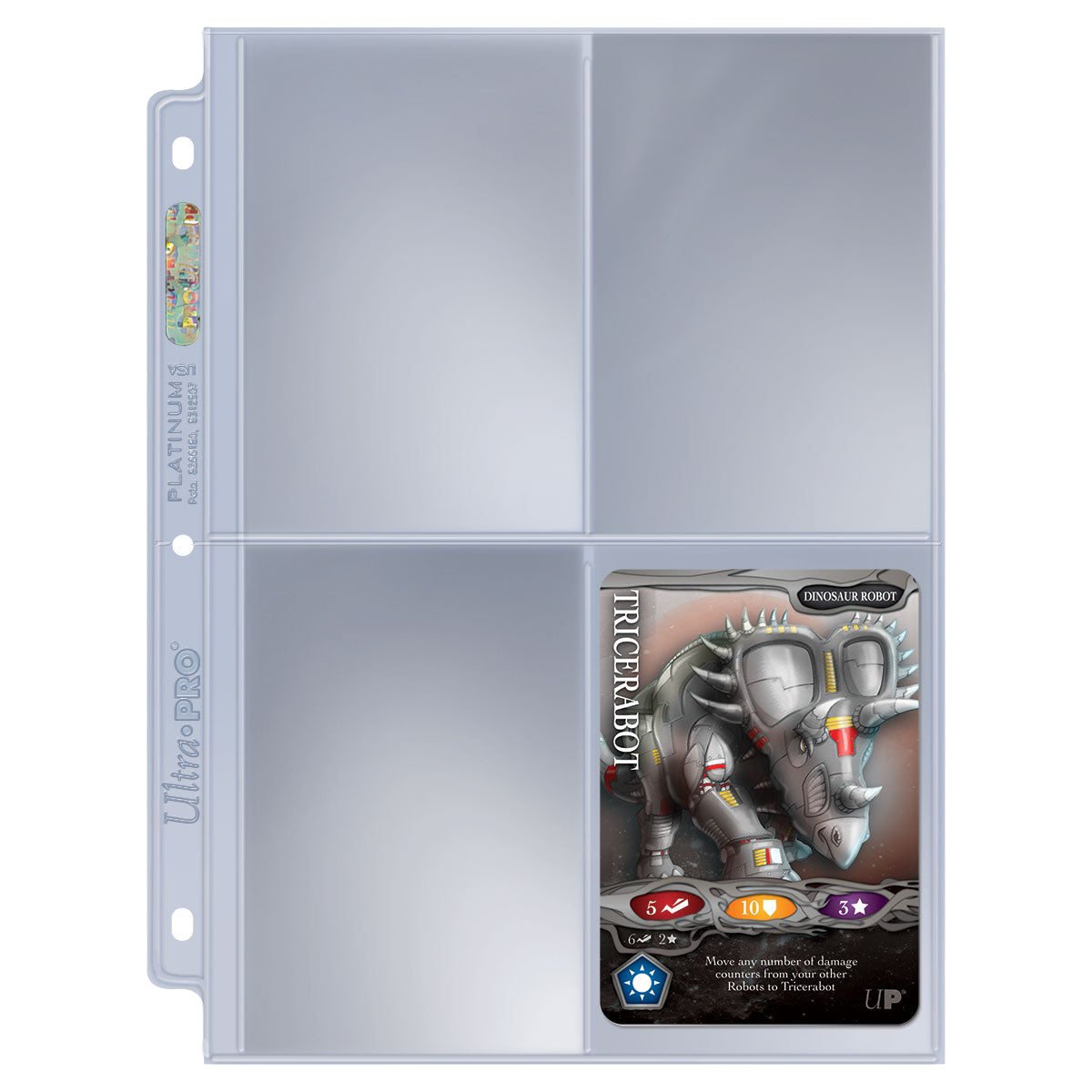 Platinum Series 4-Pocket Pages (25ct) for 3.5